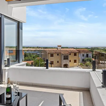 Villa Val Di Bora - Moderne 4 Sterne Ferienvilla Mit Pool, Meerblick, Grill Ližnjan